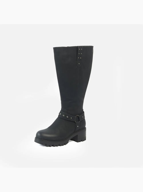 Bottes mollets larges 3xl - lime - Kiabi Bottes mollets larges 3xl - lime - Kiabi