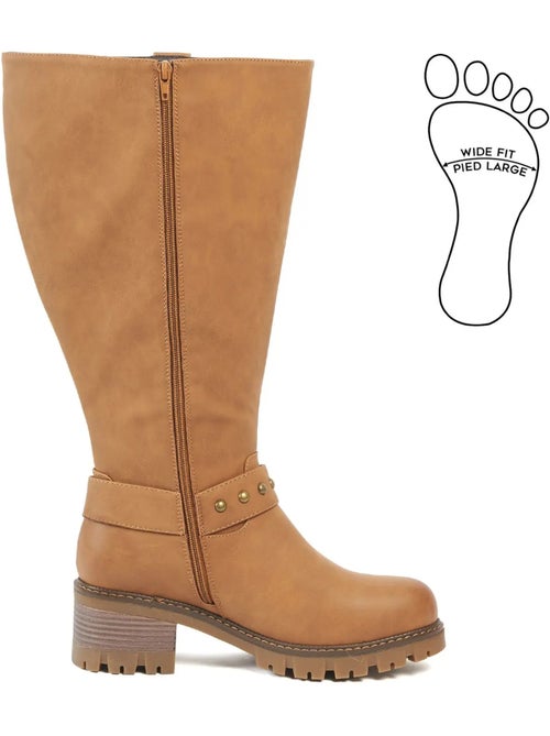 Bottes mollets larges 3xl - lime - Kiabi Bottes mollets larges 3xl - lime - Kiabi