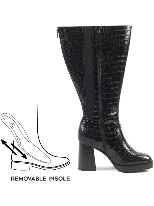 Bottes mollets larges 3XL - Modèle Manon - Kiabi