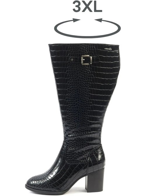 Bottes mollets larges 3XL - Romy - Kiabi Bottes mollets larges 3XL - Romy - Kiabi