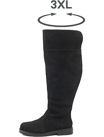 Bottes mollets larges 3xl - sandra