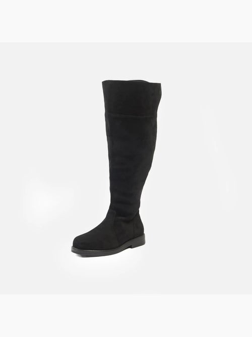 Bottes mollets larges 3xl - sandra - Kiabi Bottes mollets larges 3xl - sandra - Kiabi