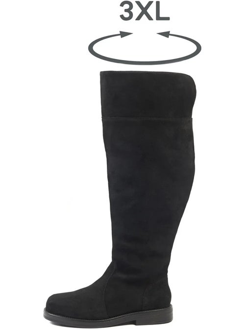 Bottes mollets larges 3xl - sandra - Kiabi Bottes mollets larges 3xl - sandra - Kiabi