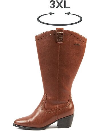 Bottes mollets larges 3XL - Thelma