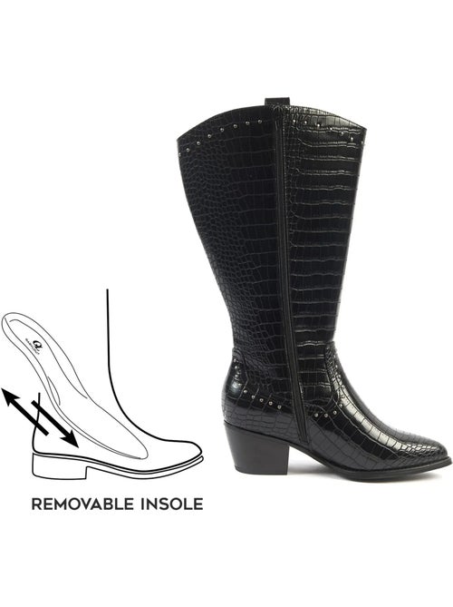 Bottes mollets larges 3xl - thelma - Kiabi