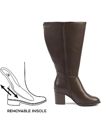 Bottes mollets larges 4XL - Gladys