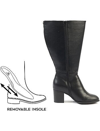 Bottes mollets larges 4XL - Gladys