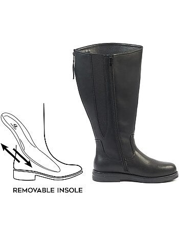 Bottes mollets larges 5XL - Laure