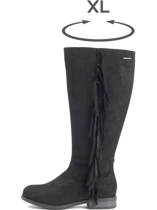 Bottes mollets larges xl - aiyana - Kiabi Bottes mollets larges xl - aiyana - Kiabi