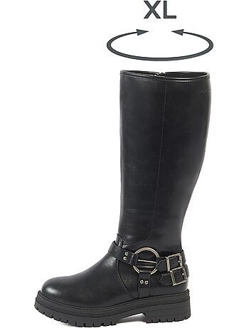 Bottes mollets larges xl - angelina