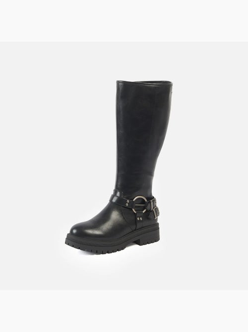 Bottes mollets larges xl - angelina - Kiabi