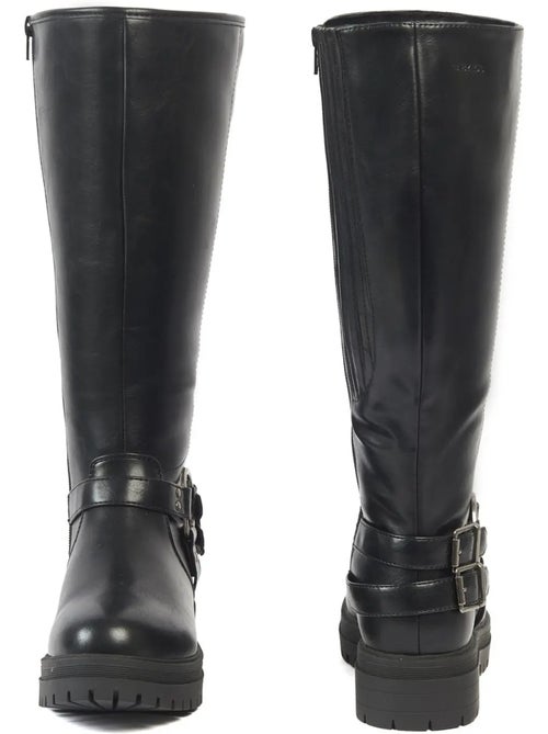 Bottes mollets larges xl - angelina - Kiabi