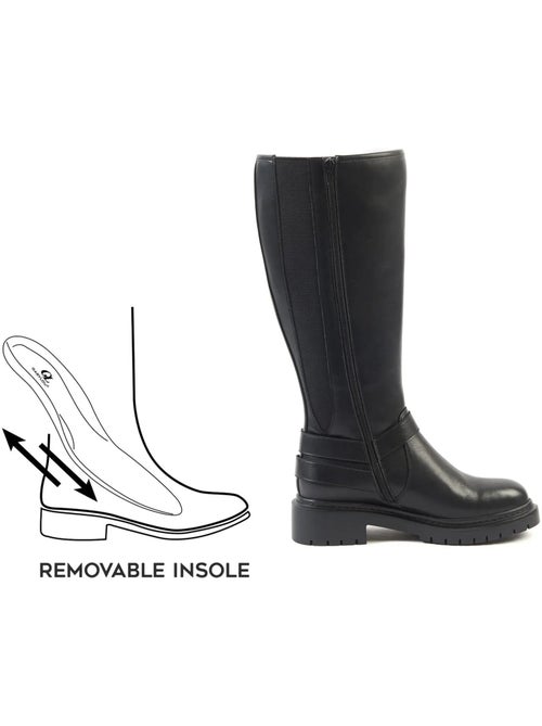 Bottes mollets larges XL - Angelina - Kiabi