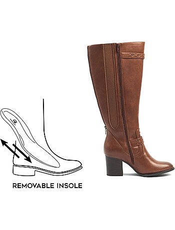 Bottes mollets larges XL - Chrystel
