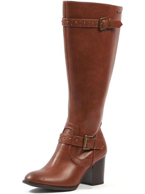 Bottes mollets larges XL - Chrystel - Kiabi