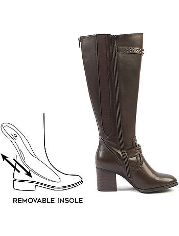 Bottes mollets larges XL - Chrystel