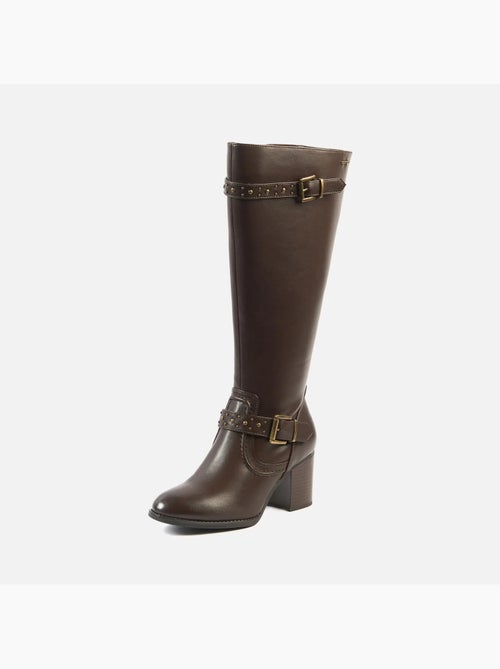 Bottes mollets larges XL - Chrystel - Kiabi Bottes mollets larges XL - Chrystel - Kiabi