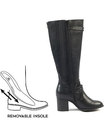 Bottes mollets larges XL - Chrystel