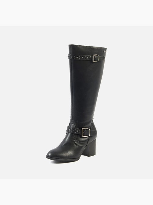 Bottes mollets larges XL - Chrystel - Kiabi Bottes mollets larges XL - Chrystel - Kiabi