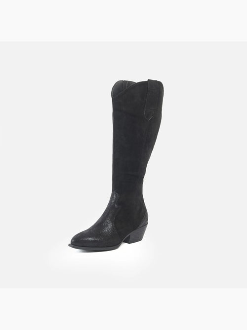 Bottes mollets larges xl - coconut - Kiabi