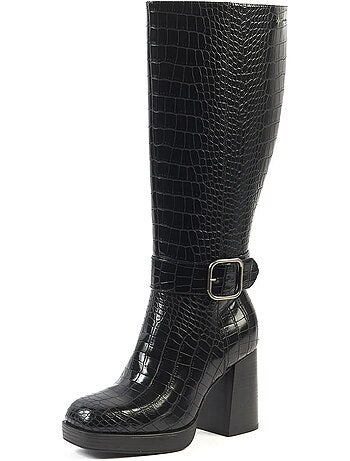Bottes mollets larges XL - Nina