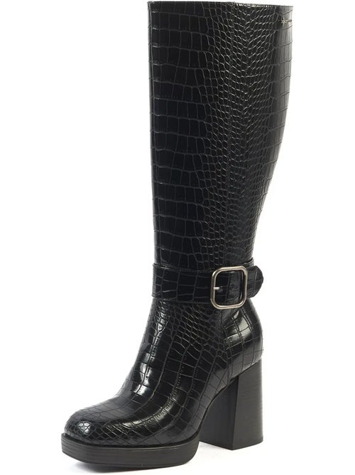 Bottes mollets larges XL - Nina - Kiabi Bottes mollets larges XL - Nina - Kiabi
