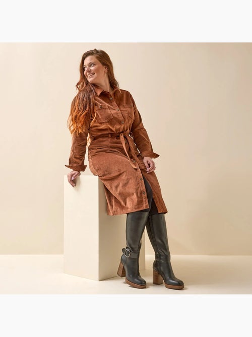 Bottes mollets larges xl - nina - Kiabi