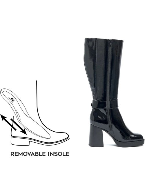 Bottes mollets larges xl - nina - Kiabi Bottes mollets larges xl - nina - Kiabi