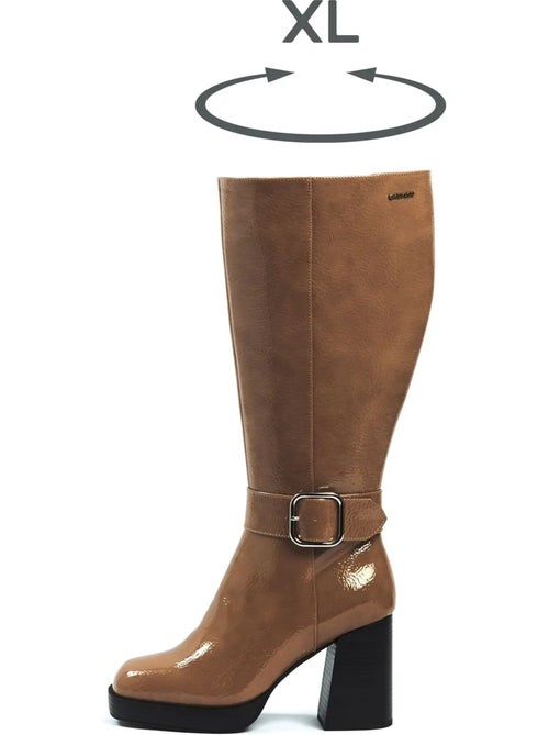 Bottes mollets larges xl - nina - Kiabi Bottes mollets larges xl - nina - Kiabi