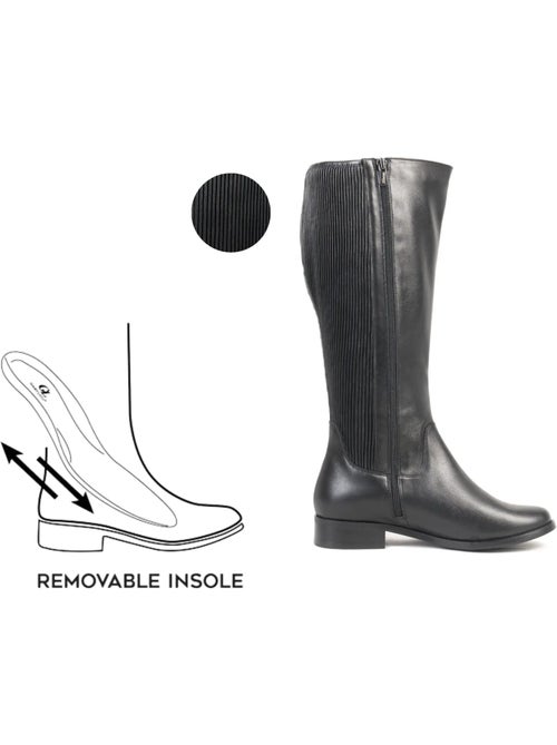 Bottes mollets larges xl - tokyo - Kiabi Bottes mollets larges xl - tokyo - Kiabi