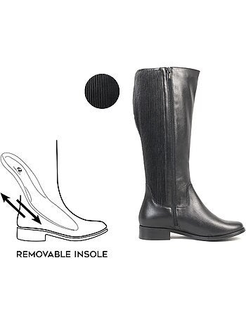 Bottes mollets larges XL - Tokyo