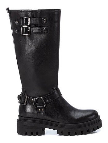 Bottes motardes pour femme
