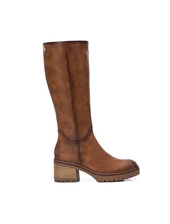 Bottes pour femme à talon large