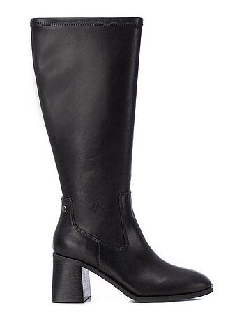 Bottes pour femme à talon large