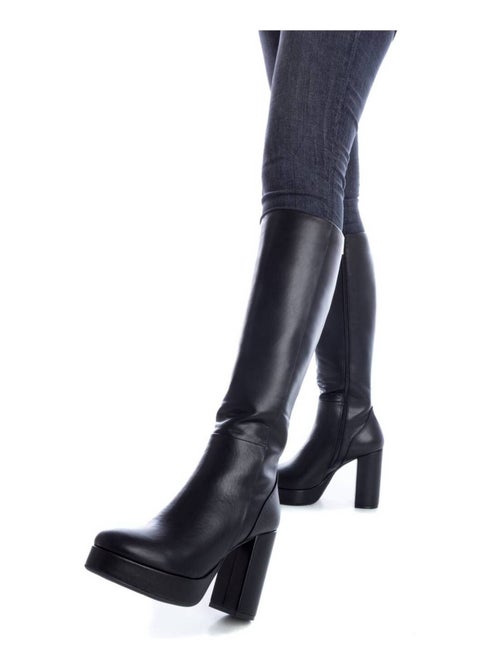 Bottes pour femme avec fermeture éclair - Kiabi