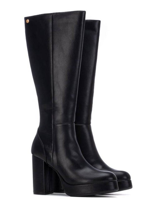 Bottes pour femme avec fermeture éclair - Kiabi