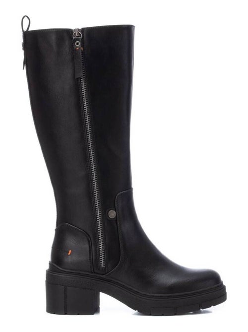 Bottes pour femme avec fermeture éclair - Kiabi Bottes pour femme avec fermeture éclair - Kiabi