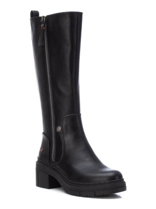 Bottes pour femme avec fermeture éclair - Kiabi Bottes pour femme avec fermeture éclair - Kiabi