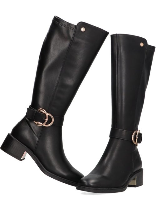 Bottes pour femme avec fermeture éclair - Kiabi