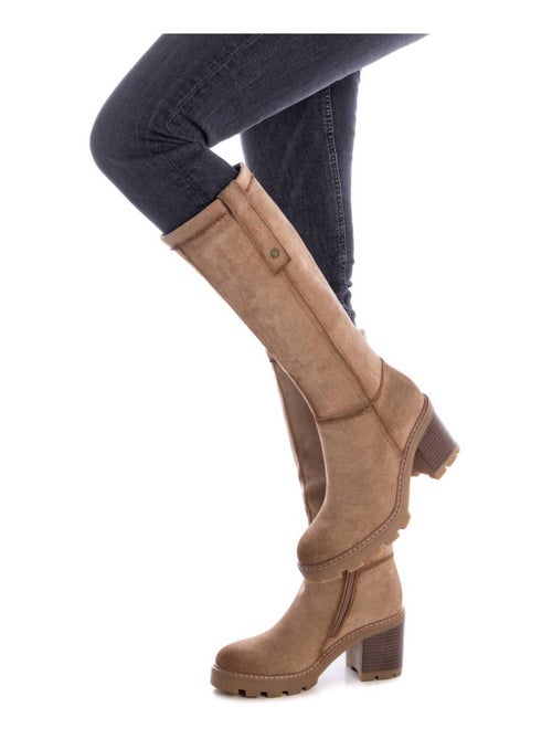 Bottes pour femme avec fermeture éclair - Kiabi