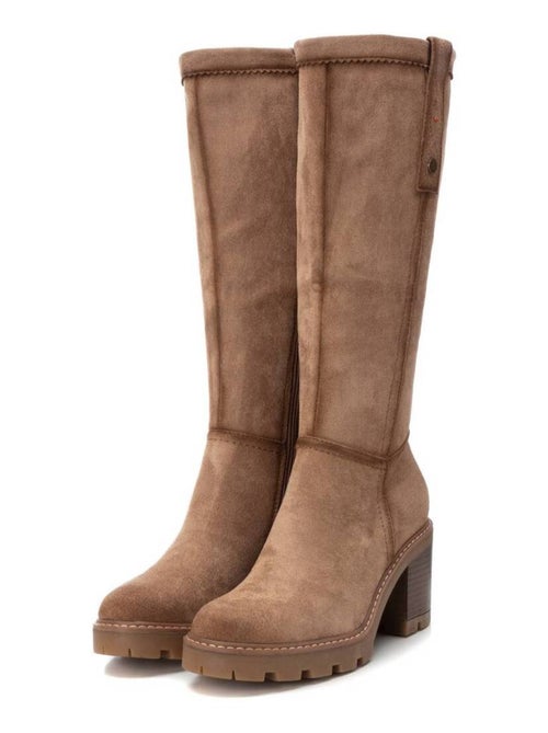 Bottes pour femme avec fermeture éclair - Kiabi