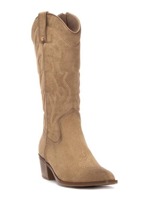 Bottes pour femme style cowboy - Kiabi Bottes pour femme style cowboy - Kiabi