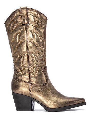 Bottes pour femme style cowboy