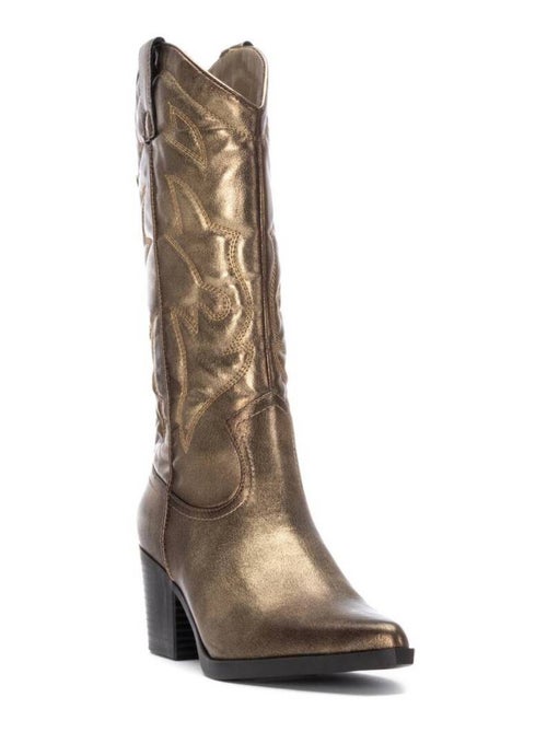 Bottes pour femme style cowboy - Kiabi Bottes pour femme style cowboy - Kiabi