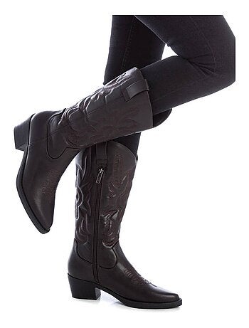 Bottes pour femme style cowboy