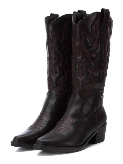 Bottes pour femme style cowboy - Kiabi Bottes pour femme style cowboy - Kiabi