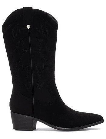 Santiags Hautes Camel Femme Xti 144308