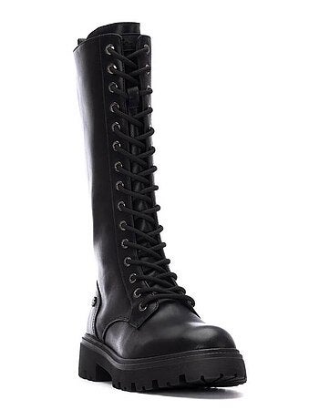 Bottes pour femme style militaire