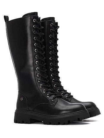 Bottes pour femme style militaire