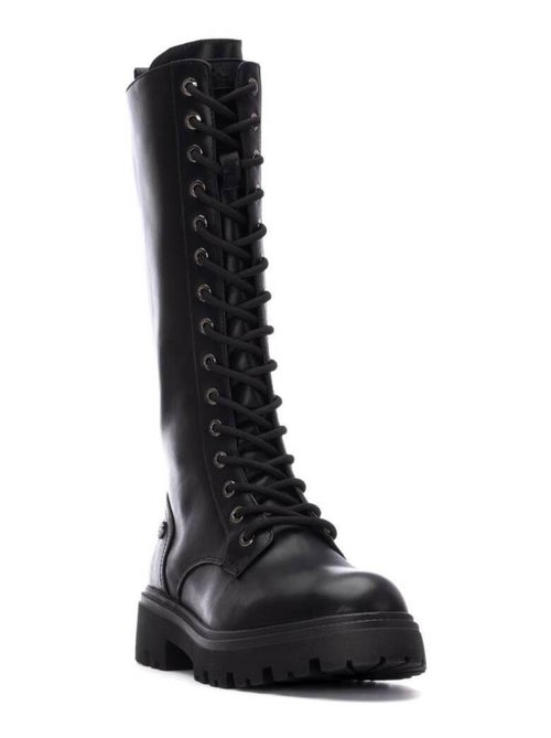 Bottes pour femme style militaire - Kiabi